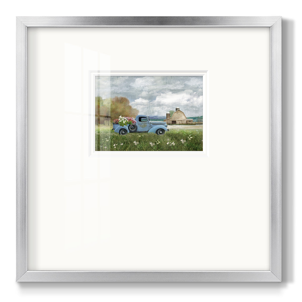 Fresh Country Picks - Double Matboard Framed Print