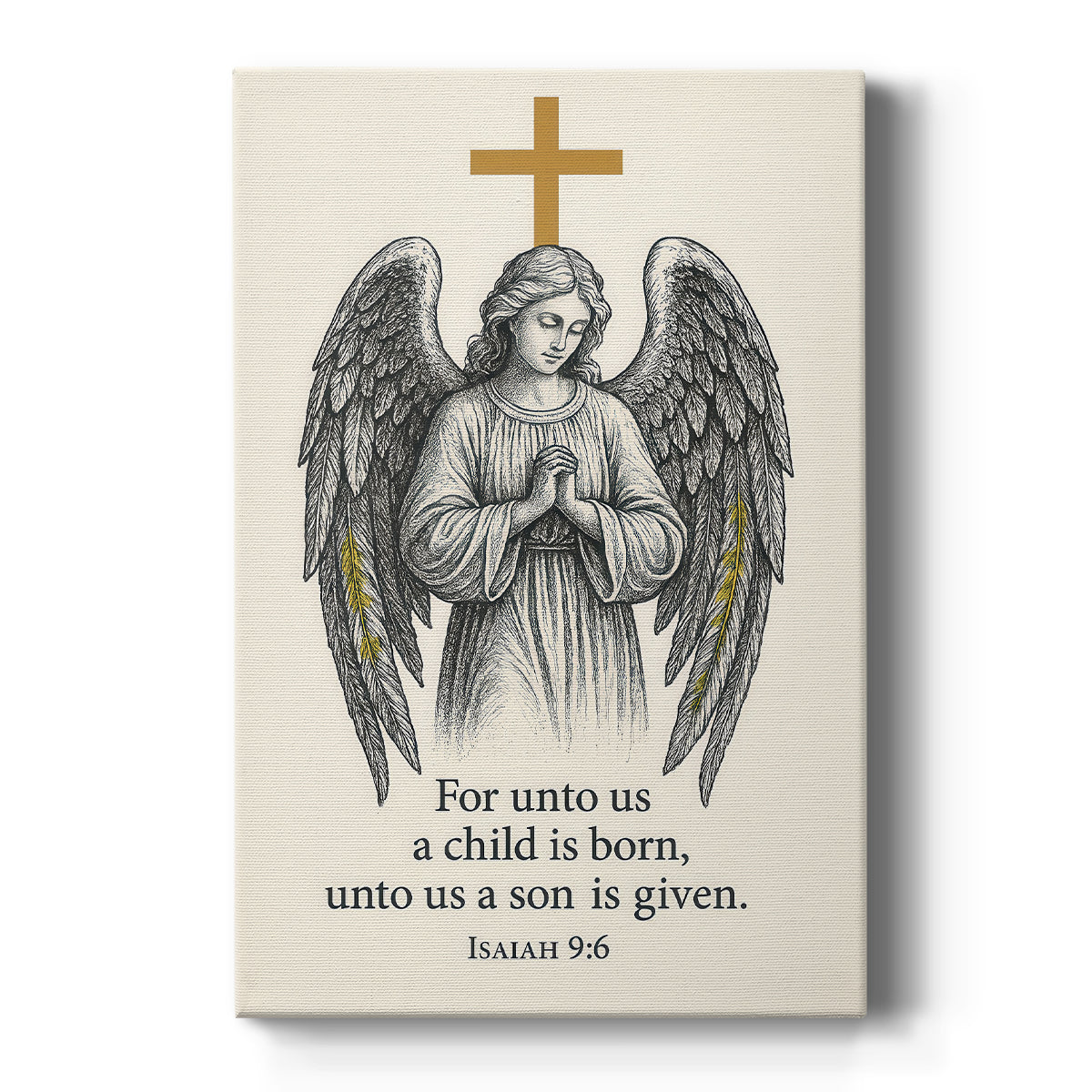 Eve of Pearled Sleigh - Canvas Art Print