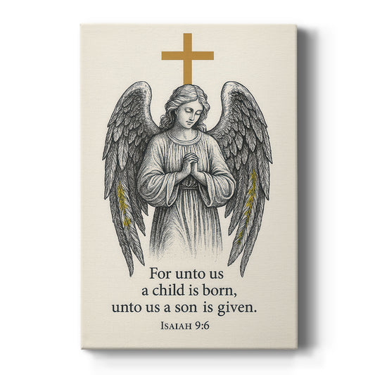 Eve of Pearled Sleigh - Canvas Art Print