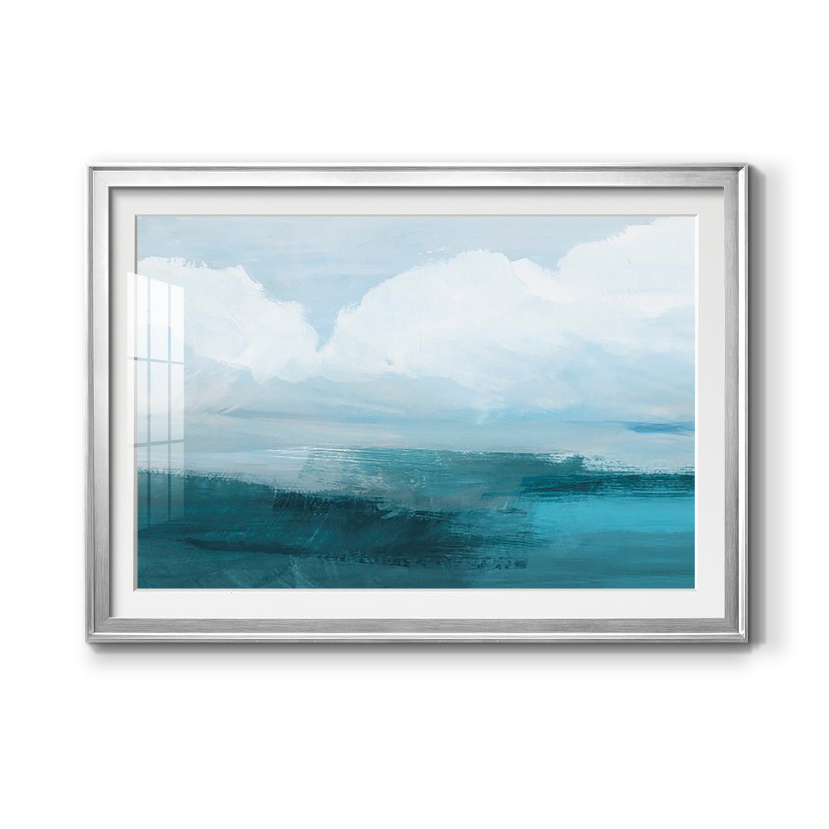 Azure Rising I Premium Framed Print - Ready to Hang