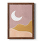 Sedona Moon - Barnwood Framed Canvas Print
