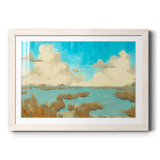 Fripp Island Water II - Barnwood Framed Art Print