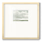 Gray Stone Sky III - Double Matboard Framed Print