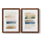 Faint Swatches I - Premium Framed Canvas 2 Piece Set - Ready to Hang