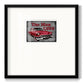 The Man Cave - Double Matboard Framed Print