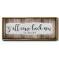 Y'all Come Back Now - Floater Framed Canvas Print