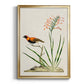 Bird in Habitat III - Modern Framed Canvas Print