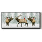 Festive Forest Collection D - Floater Framed Canvas Print