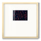 Crimson Constellation- Premium Framed Print Double Matboard