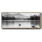 Mountain Reflection - Floater Framed Canvas Print