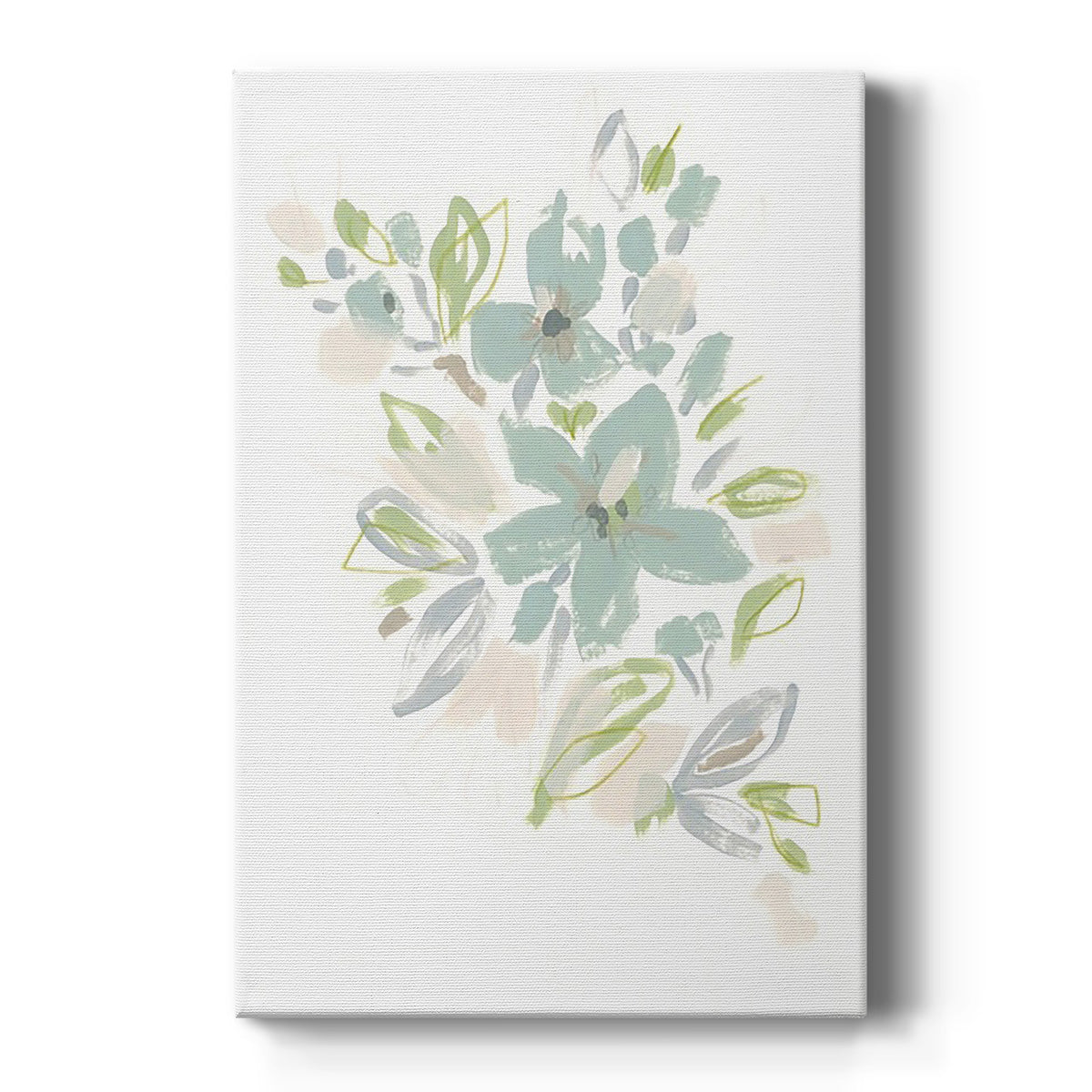 Seafoam Petals IV - Canvas Art Print