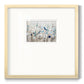 Bluebirds in Spring Premium Framed Print Double Matboard