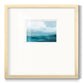 Azure Rising IV - Double Matboard Framed Print