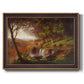 Falling Spring - Ornate Framed Canvas Print