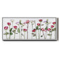 Rouge Moderne Panel - Floater Framed Canvas Print