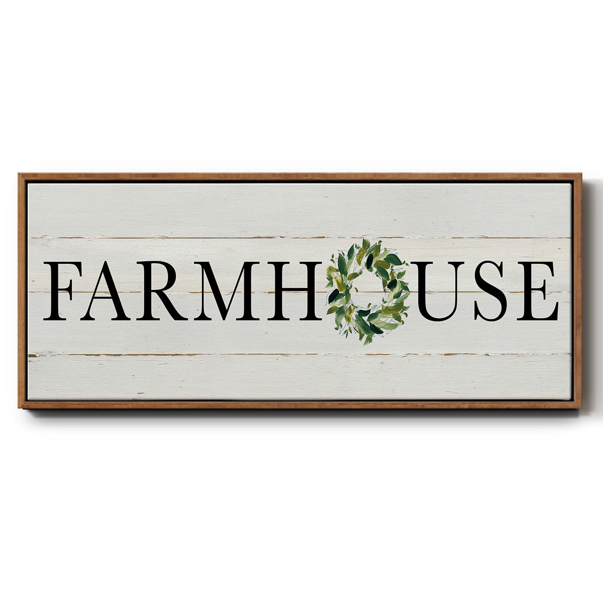 Farmhouse - Floater Framed Canvas Print