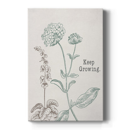 Keep Growing - Canvas Art Print