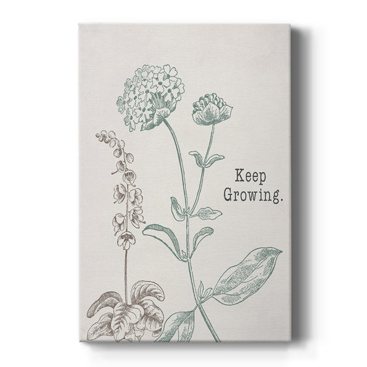 Keep Growing - Canvas Art Print