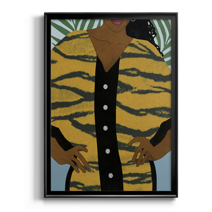 Her Style II - Modern Framed Canvas Print