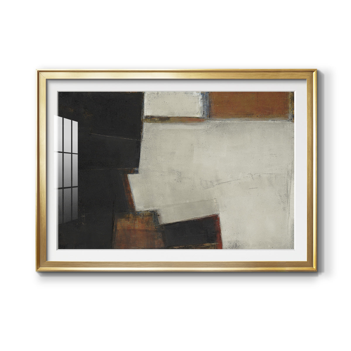 Our Way to Fall - Modern Framed Art Print