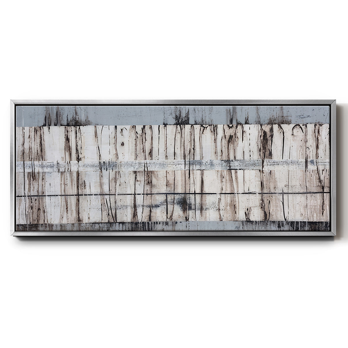 Granite - Floater Framed Canvas Print