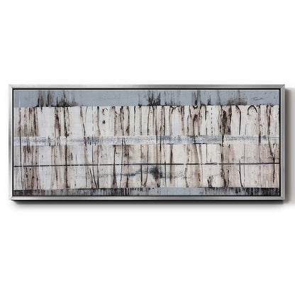 Granite - Floater Framed Canvas Print