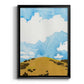 Summer Knoll I - Modern Framed Canvas Print