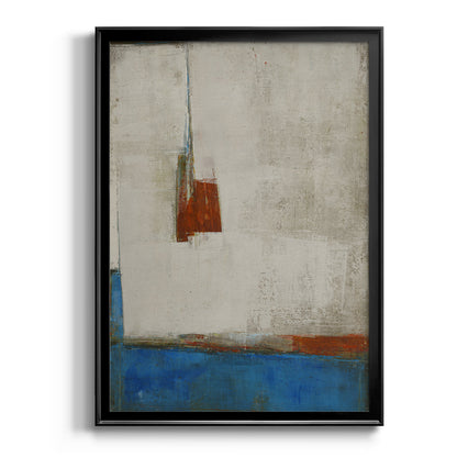 Take that Road - Modern Framed Canvas Print