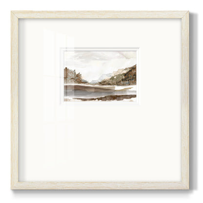 Mountain Time - Double Matboard Framed Print