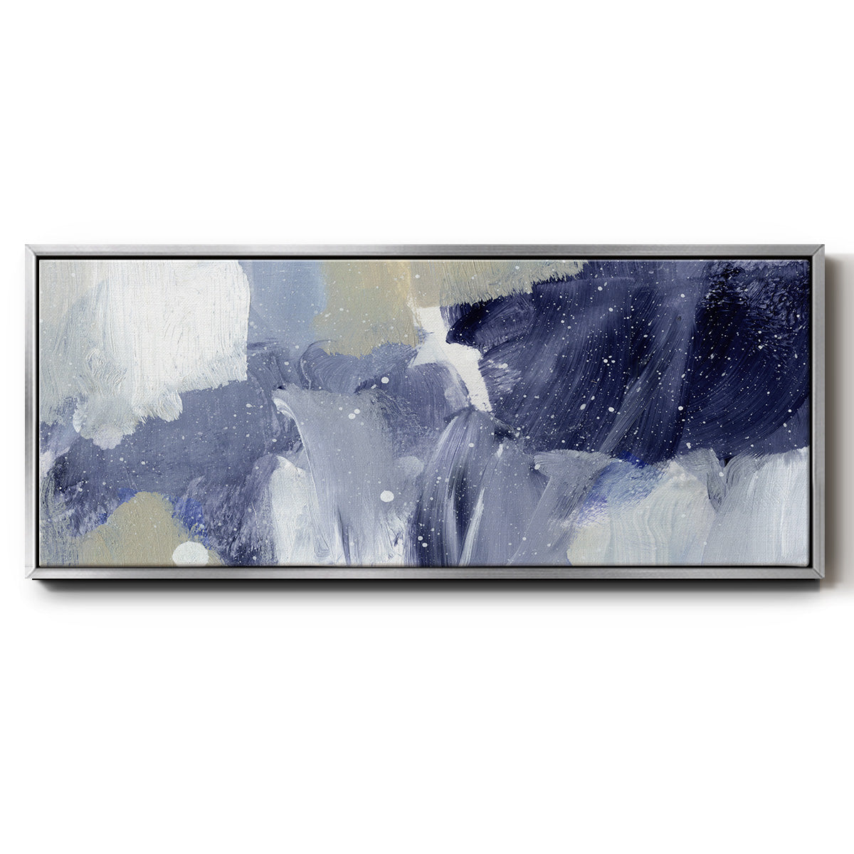 Sky Break II - Floater Framed Canvas Print