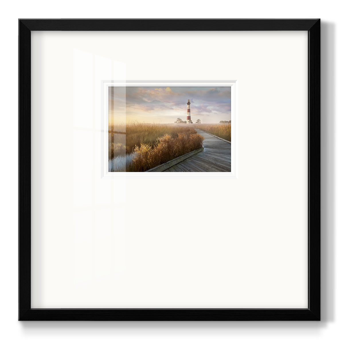 Private Path I Premium Framed Print Double Matboard