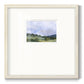 Pastoral Horizons I Premium Framed Print Double Matboard