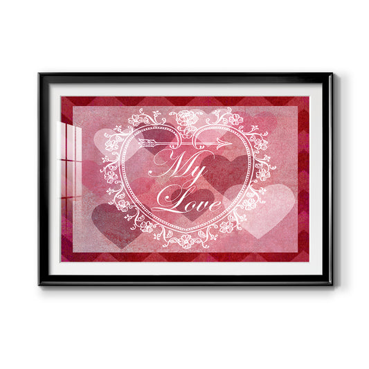DIY Love Collection A - Modern Framed Art Print