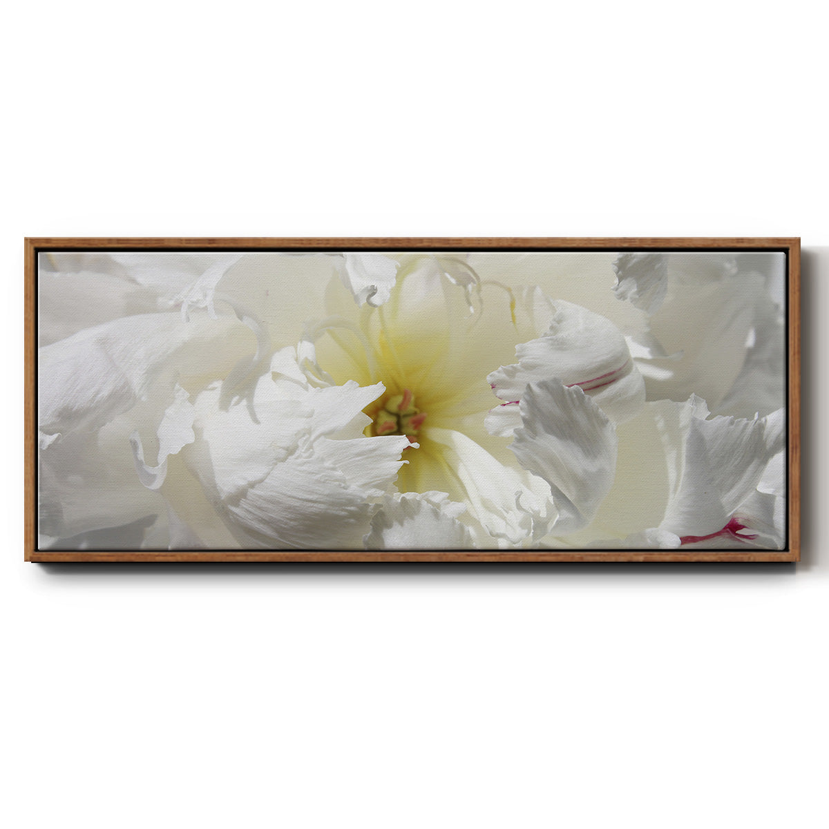 Breathless II - Floater Framed Canvas Print