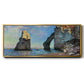 The Rocky Cliffs of Étretat - Floater Framed Canvas Print
