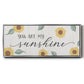 You Are My Sunshine - Floater Framed Canvas Print