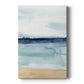 Watercolor Ocean Horizon I Premium Gallery Wrapped Canvas - Ready to Hang