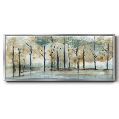 Debruce Light - Floater Framed Canvas Print