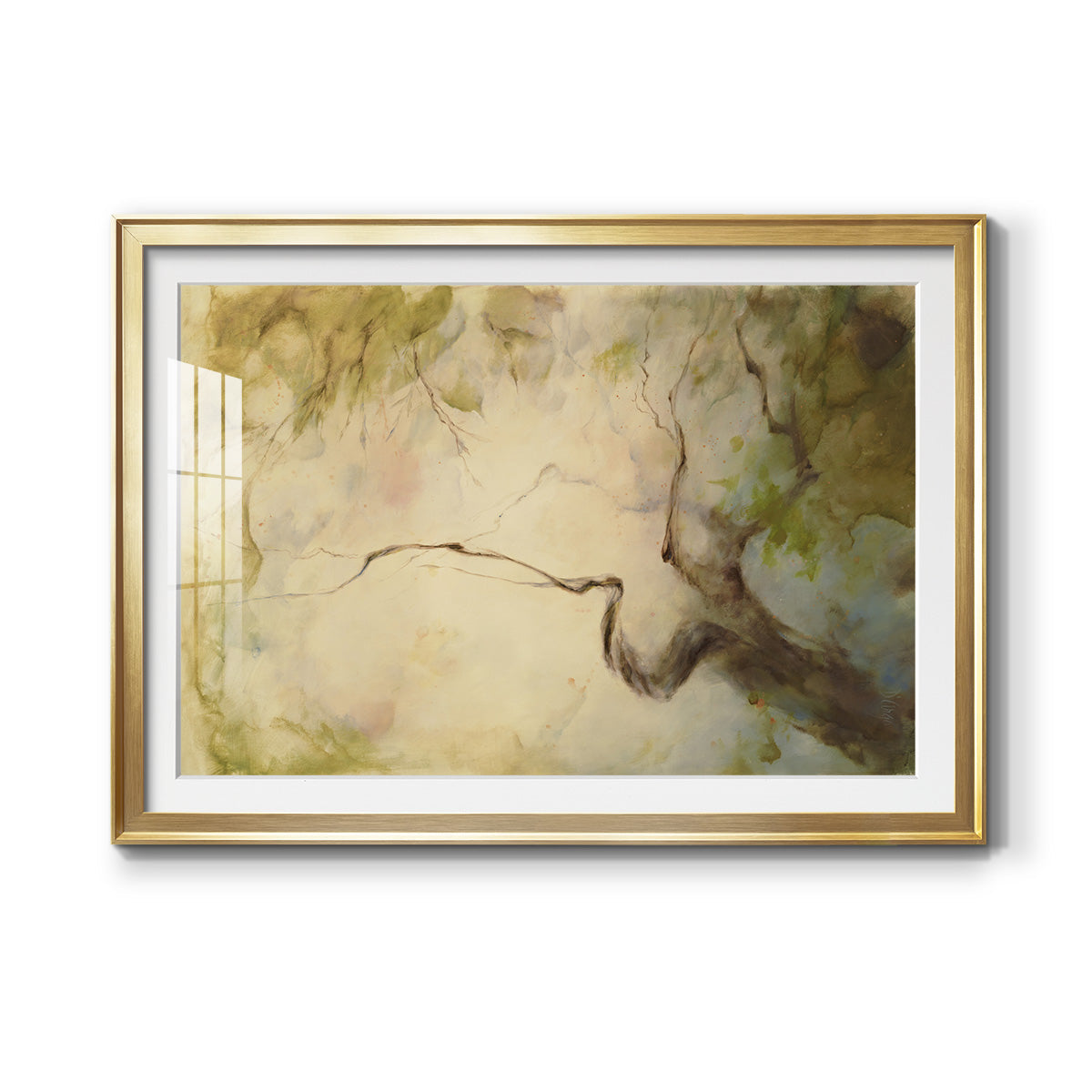 Verdant April Premium Framed Print - Ready to Hang