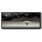 Solitary Tree - Floater Framed Canvas Print