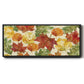 Autumn Leaves - Floater Framed Canvas Print