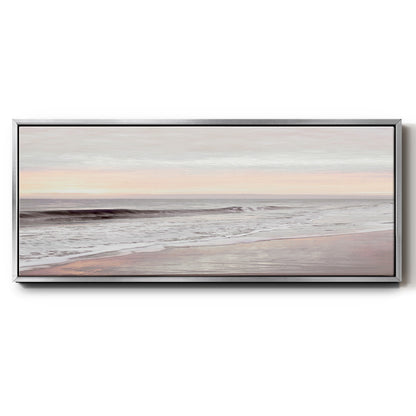 Dawn on the Horizon I - Floater Framed Canvas Print