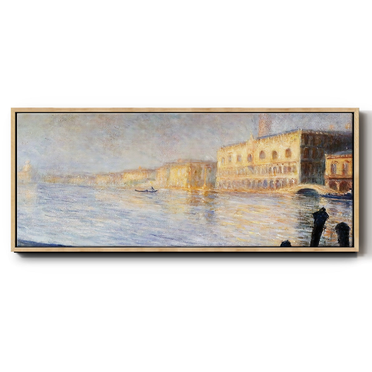 The Doges' Palace, 1908 - Floater Framed Canvas Print
