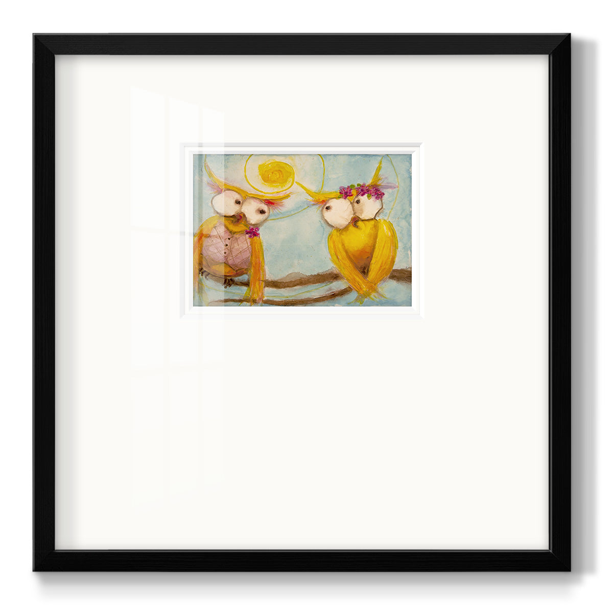 Hoos Branch for Two - Double Matboard Framed Print