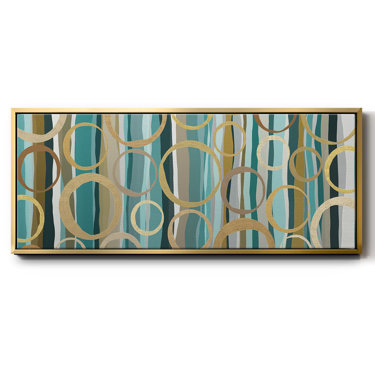 Watson's Garden II - Floater Framed Canvas Print