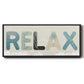 Relax Your Body - Floater Framed Canvas Print