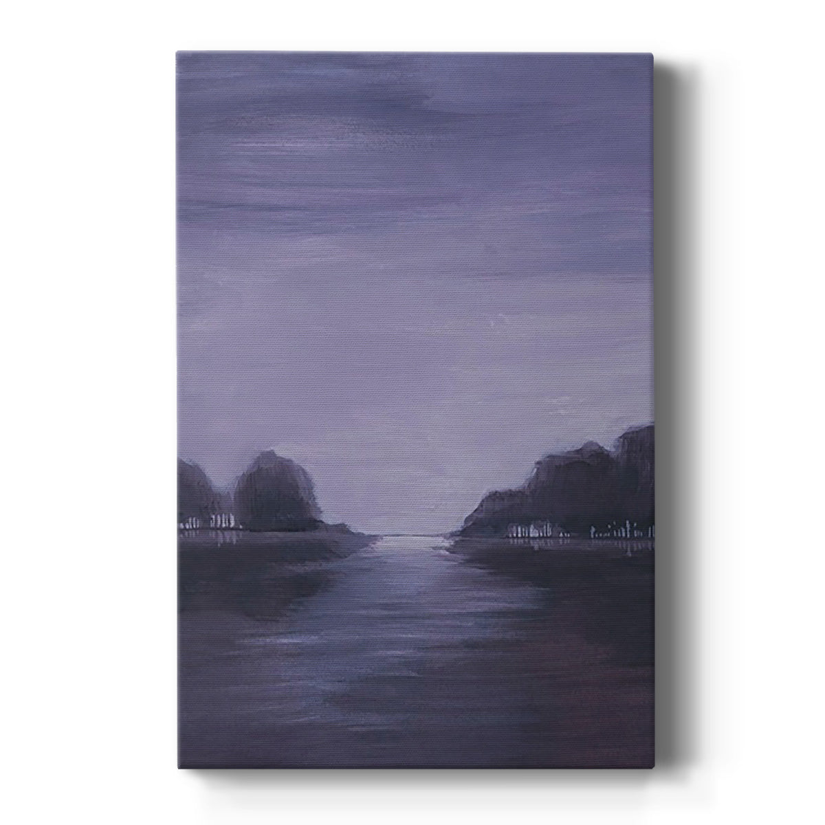 Amethyst Moonlight II Premium Gallery Wrapped Canvas - Ready to Hang