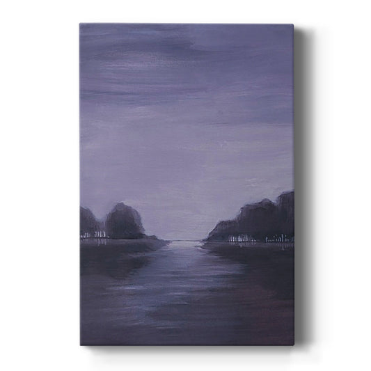 Amethyst Moonlight II Premium Gallery Wrapped Canvas - Ready to Hang