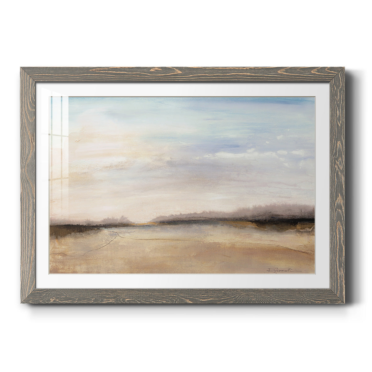 Mirage - Barnwood Framed Art Print