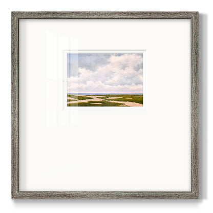 Beach Dunes Premium Framed Print Double Matboard